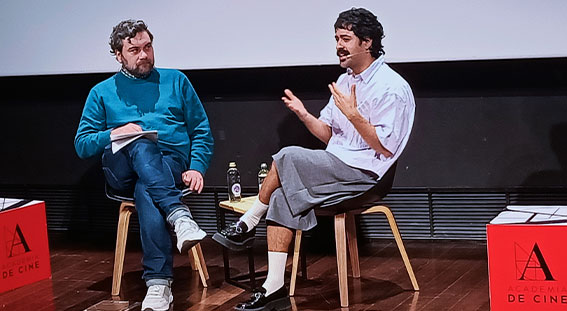 Coloquio de Rita (Jayro Bustamante, 2024) en la Academia de Cine por los Premios Platino